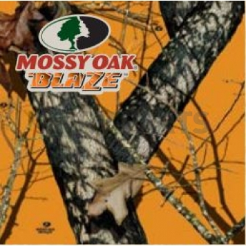 MOSSY OAK Window Graphics - Mossy Oak Camo With Blaze - 11007BZWL-1