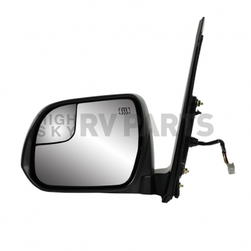 K-Source Exterior Mirror Electric OEM Black Single - 70210T
