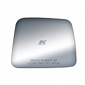 K-Source Exterior Mirror Glass Rectangular Manual Single - 90102