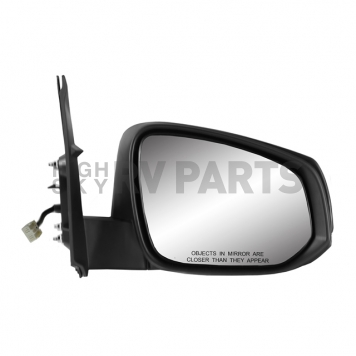 K-Source Exterior Mirror Electric OEM Black Single - 70213T