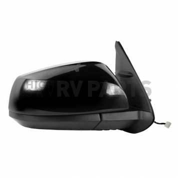 K-Source Exterior Mirror Electric OEM Black Single - 70213T-1