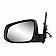 K-Source Exterior Mirror Electric OEM Black Single - 70214T