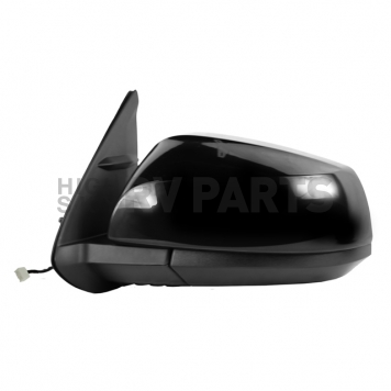 K-Source Exterior Mirror Electric OEM Black Single - 70214T-1
