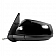 K-Source Exterior Mirror Electric OEM Black Single - 70214T