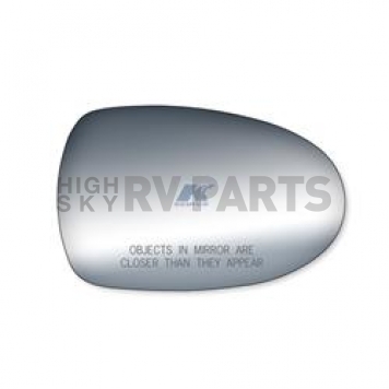 K-Source Exterior Mirror Glass Oval Manual Single - 90107