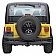 Paramount Automotive Bumper Fat Tubular 1-Piece Design Black - 510006