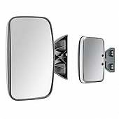 Velvac Exterior Mirror Manual Rectangular Gray - V594121461