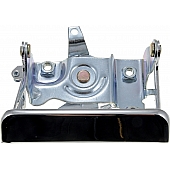 Help! By Dorman Tailgate Handle - Chrome Plated Steel Silver - 77050