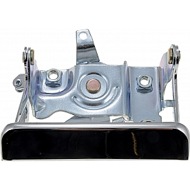 Help! By Dorman Tailgate Handle - Chrome Plated Steel Silver - 77050