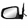 K-Source Exterior Mirror Electric OEM Black Single - 70220T