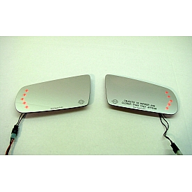 Street Scene Exterior Mirror Glass Rectangular Set Of 2 - 95012112