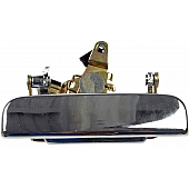 Help! By Dorman Tailgate Handle - Chrome Plated Steel Silver - 77074