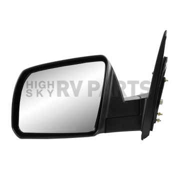 K-Source Exterior Mirror Electric OEM Black Single - 70226T