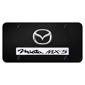 Automotive Gold License Plate - Miata MX5 Stainless Steel - DMIA2CB