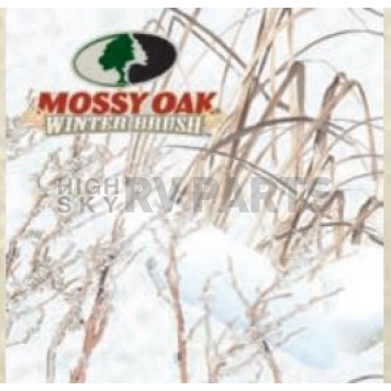 MOSSY OAK Window Graphics - Mossy Oak Camo Winter Brush - 11007WBWL-1