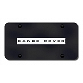 Automotive Gold License Plate - Range Rover Stainless Steel - RANNCB