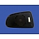 K-Source Exterior Mirror Glass Rectangular Power/ Manual Single - 80251