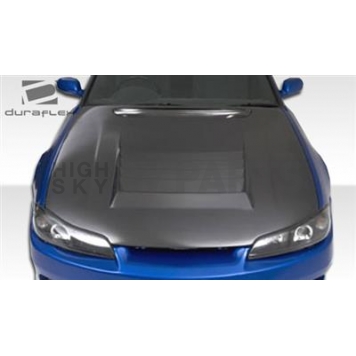 Extreme Dimensions Hood - Fiberglass Reinforced Plastic Black - D-1 - 104247