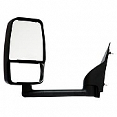 Velvac Exterior Mirror Manual Rectangular Black - 714517