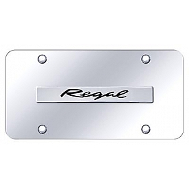 Automotive Gold License Plate - Regal Stainless Steel - REGNCC