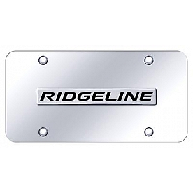 Automotive Gold License Plate - Ridgeline Stainless Steel - RIDNCC
