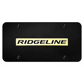 Automotive Gold License Plate - Ridgeline Stainless Steel - RIDNGB