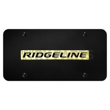 Automotive Gold License Plate - Ridgeline Stainless Steel - RIDNGB