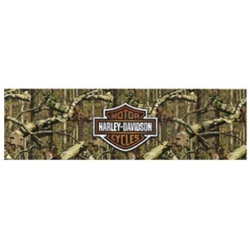 MOSSY OAK Window Graphics - Mossy Oak Break Up Infinity With Harley Davidson Logo - 11009WX-1
