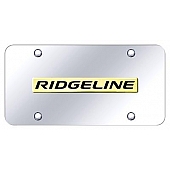 Automotive Gold License Plate - Ridgeline Stainless Steel - RIDNGC
