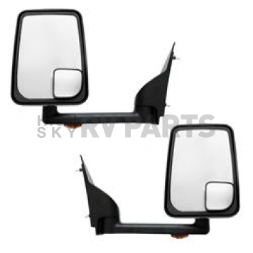 Velvac Exterior Mirror Remote Rectangular Black - 714569