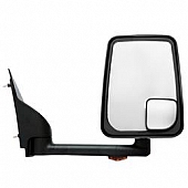 Velvac Exterior Mirror Remote Rectangular Black - 714570