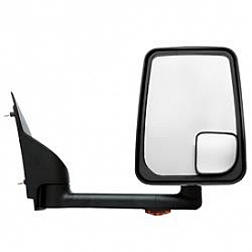 Velvac Exterior Mirror Remote Rectangular Black - 714570