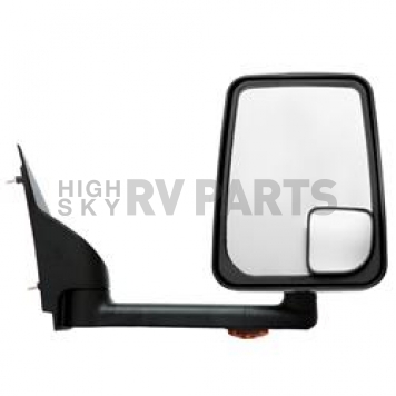 Velvac Exterior Mirror Remote Rectangular Black - 714570