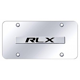 Automotive Gold License Plate - RLX Stainless Steel - RLXNCC