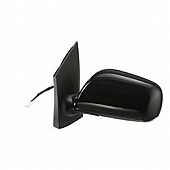 K-Source Exterior Mirror Electric OEM Black Single - 70598T