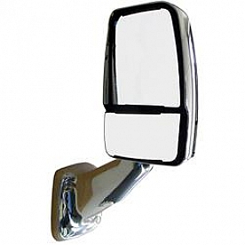 Velvac Exterior Mirror Manual Rectangle Silver - 719154