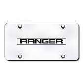 Automotive Gold License Plate - Ranger Stainless Steel - RNGNGC