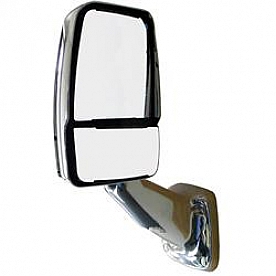 Velvac Exterior Mirror Manual Chrome Plated - 719155