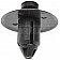 Dorman (OE Solutions) Molding Clip - Plastic Pack Of 2 - 963227D