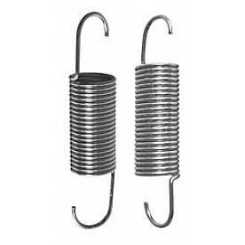 Harwood Fiberglass Hood Hinge Spring Low Tension Chrome Plated Steel Set Of 2 - 200