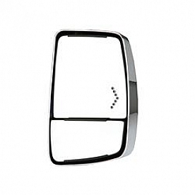 Velvac Exterior Mirror 1 Remote And 1 Manual  Silver Head With Black Arm - 718462