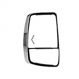 Velvac Exterior Mirror 1 Remote And 1 Manual  Silver Head With Black Arm - 718463