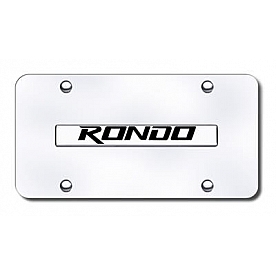 Automotive Gold License Plate - Rondo Stainless Steel - RONNCC