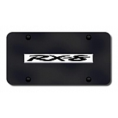 Automotive Gold License Plate - RX-8 Stainless Steel - RX8NCB