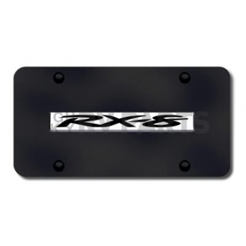 Automotive Gold License Plate - RX-8 Stainless Steel - RX8NCB