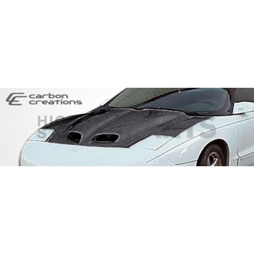 Extreme Dimensions Hood - Gloss Carbon Fiber Black - 103621-2