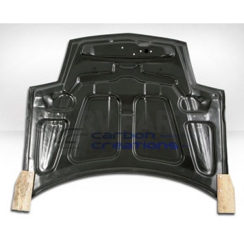 Extreme Dimensions Hood - Gloss Carbon Fiber Black - 103621-4