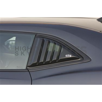 GT Styling Window Louver - Left And Right Rear Window Composite Smoke - GT4172S