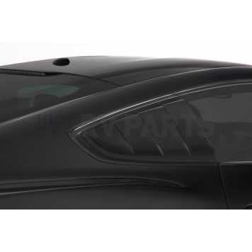GT Styling Window Louver - Rear Quarter Window Composite Smoke - GT4813S-1