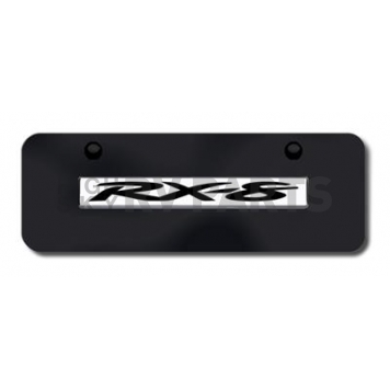 Automotive Gold License Plate - RX-8 Stainless Steel - RX8NGCM